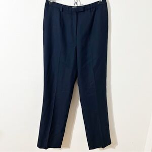 Pendleton Virgin Wool Fully Lined Straight Leg Trousers Button With Zip Closure